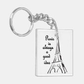 Porte-clés Paris est toujours un bon Porte - clé (Devant gauche)