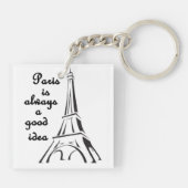 Porte-clés Paris est toujours un bon Porte - clé (Dos)