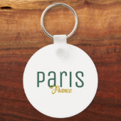 Porte-clés Paris, France Souvenir (Recto)