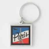 Porte-clés Paris France | Tour Eiffel (Devant)