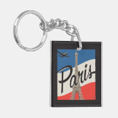 Porte-clés Paris France | Tour Eiffel (Devant gauche)