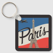 Porte-clés Paris France | Tour Eiffel (Recto)