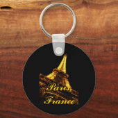 Porte-clés Paris, France, Tour Eiffel, Porte - clé (Recto)