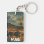 Porte-clés Paris la Nuit (Dos)
