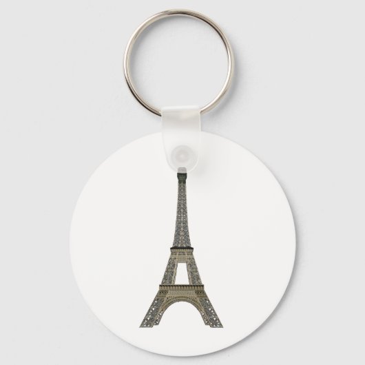 Porte-clés Paris : Tour Eiffel : Dessin vectoriel : (Recto)