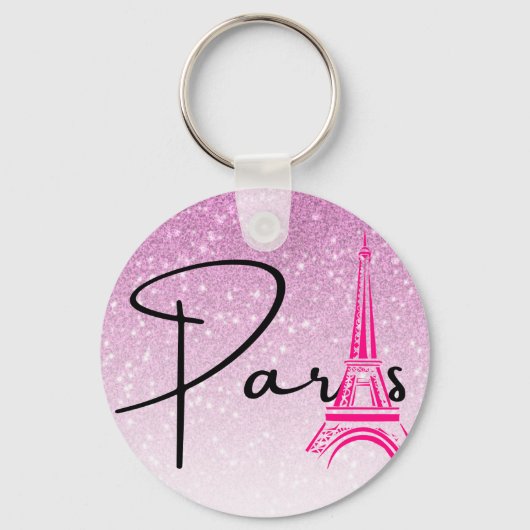 Porte-clés Paris Tour Eiffel Ombre (Recto)