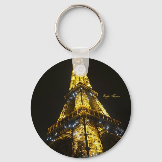 Porte-clés Paris. Tour Eiffel. Sac fourre-tout (Recto)