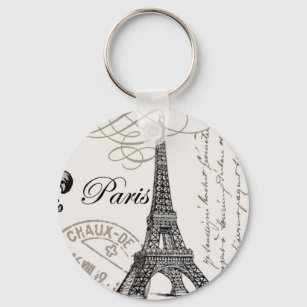 Porte-clés Paris vintage...porte-clé