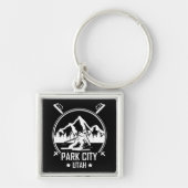 Porte-clés Park City Utah ski (Devant)