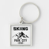 Porte-clés Park City Utah ski (Devant)