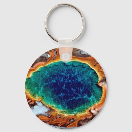 Porte-clés Park Midway Geyser Grand Yellowstone Wyoming (Recto)