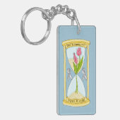 Porte-clés Parkinson's Find a Cure Acrylique Porte - clé (Devant gauche)