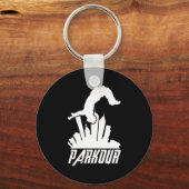 Porte-clés Parkour Freerunner Parkour Runner (Recto)