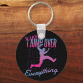 Porte-clés Parkour Jump Man Design (Recto)