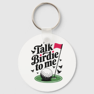 Porte-clés Parle Birdie à moi Funny golf pun