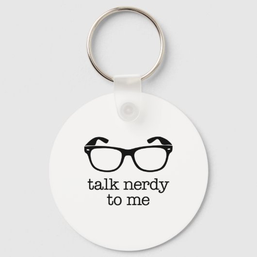 Porte-clés Parle Nerdy (Recto)