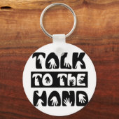 Porte-clés Parler À La Main (Recto)