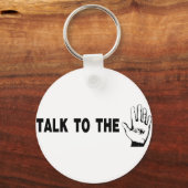 Porte-clés Parler À La Main (Recto)