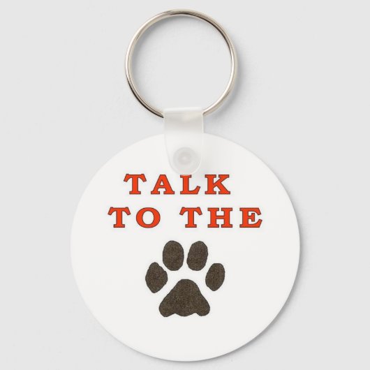 PORTE-CLÉS PARLER À LA PAW (Recto)