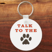 PORTE-CLÉS PARLER À LA PAW (Recto)