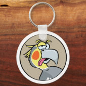 Porte-clés Parler de perroquet Cockatiel (Recto)