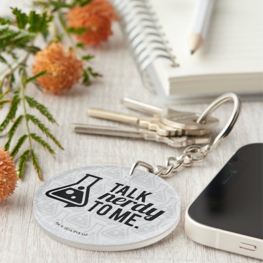 Porte-clés Parler Nerdy (Devant droit)