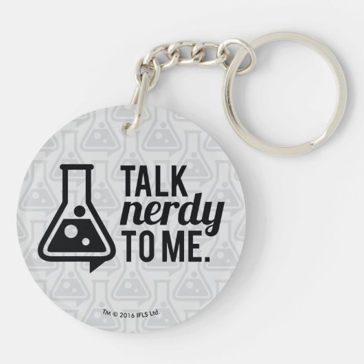 Porte-clés Parler Nerdy (Dos)