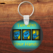 Porte-clés Parlez Avec Vos Mains (2) (Recto)