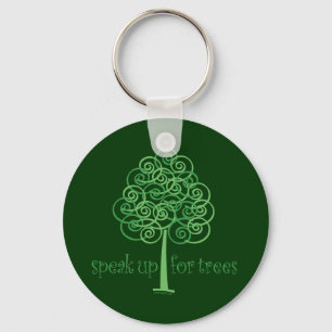 Porte-clés Parlez pour les arbres - Arbre Hugger