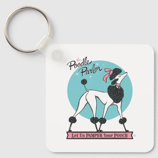 Porte-clés Parlure de caniche (Recto)