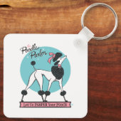 Porte-clés Parlure de caniche (Verso)