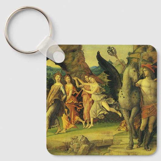 Porte-clés Parnassus, Mars et Vénus par Andrea Mantegna (Recto)