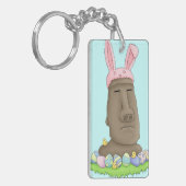 Porte-clés Parodie de lapin d'île de Pâques (Devant gauche)