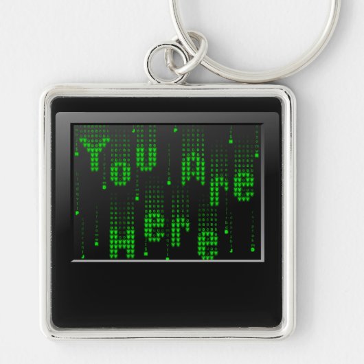 Porte-clés Parodie de Matrix vous êtes ici des porte - clés (Devant)