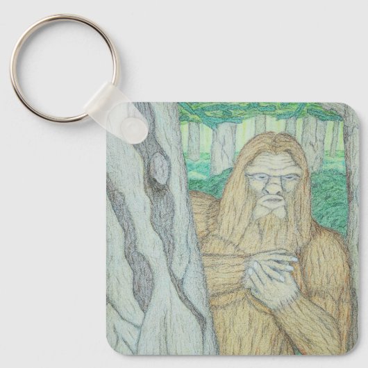 Porte-clés Parodie de mème Bigfoot (Recto)