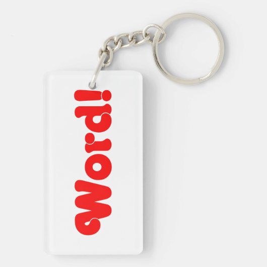 Porte-clés Parole ! (Dos)