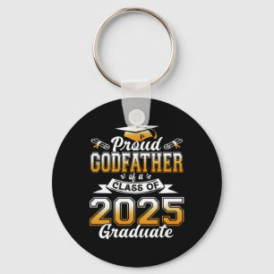 Porte-clés Parrain 2025 Graduation Fière Parrain Cl De 20