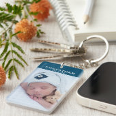 Porte-clés Parrain| Année de création de la photo (Devant droit)