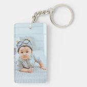 Porte-clés Parrain| Année de création de la photo (Dos)