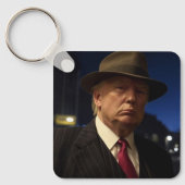 Porte-clés Parrain de l'Amérique Don J. Trump (Recto)