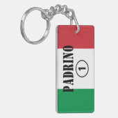 Porte-clés Parrains italiens : L'ONU de Padrino Numero (Devant gauche)