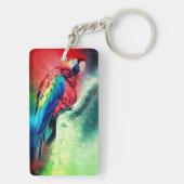 Porte-clés Parrot coloré Macaw Bird (Dos)