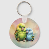 Porte-clés Parrot_design.no.1- par Maaya Prints, (Verso)