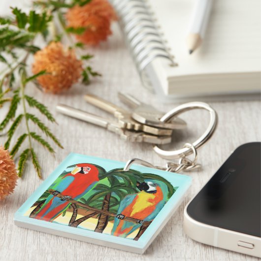 PORTE-CLÉS PARROTS (Devant Droit)