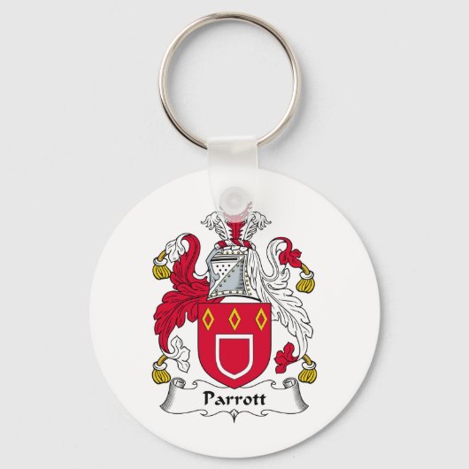 Porte-clés Parrott Family Crest (Recto)