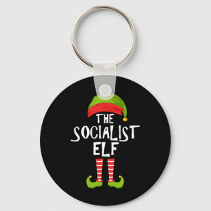 Porte-clés Parti de Noël de la famille Elf socialiste Paja