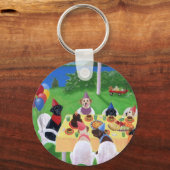 Porte-clés Parti du Labrador (Recto)