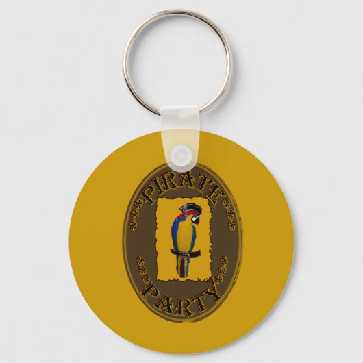 PORTE-CLÉS PARTI PIRATE (Recto)