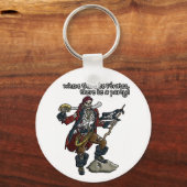 Porte-clés Parti pirate (Recto)