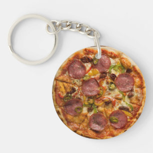 Porte-clés Parti suprême de la pizza